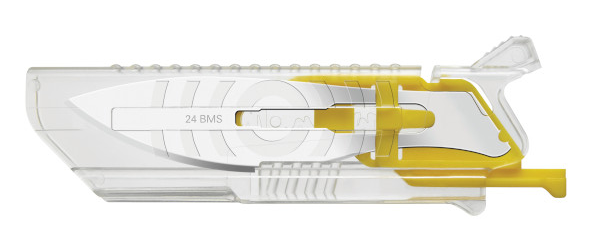 Лезо хірургічне стерильне з керованою системою захисту KLEEN Swann-Morton № 24